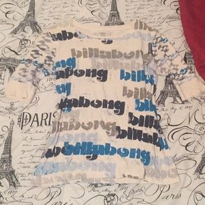 Billabong size medium tee